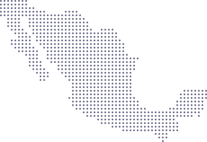 Mapa de cobertura en México